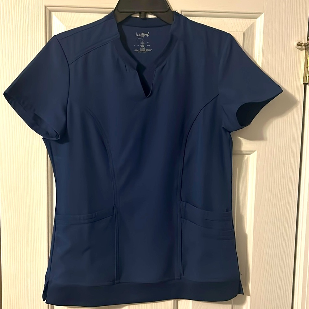 Heart Soul scrub top